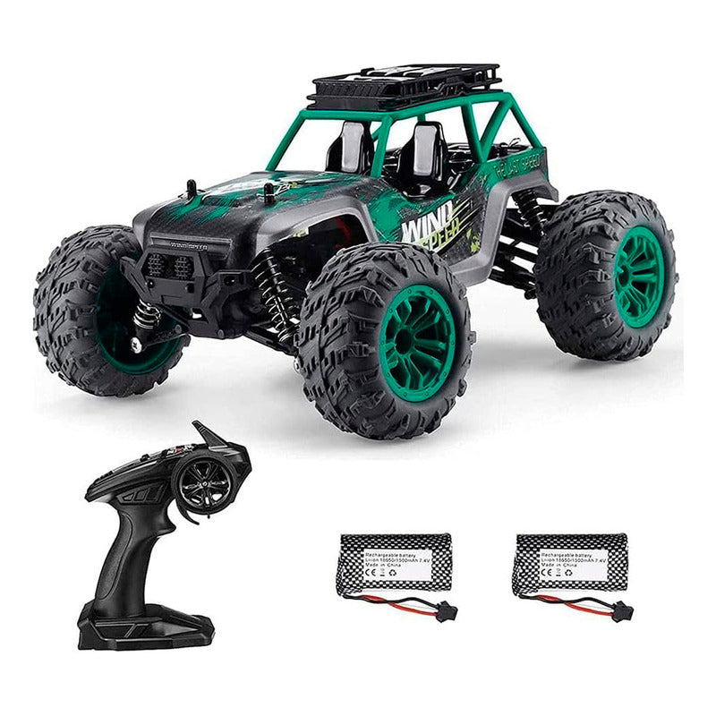 Auto A Control Remoto Offroad Wind Speed 2.4ghz Rustico