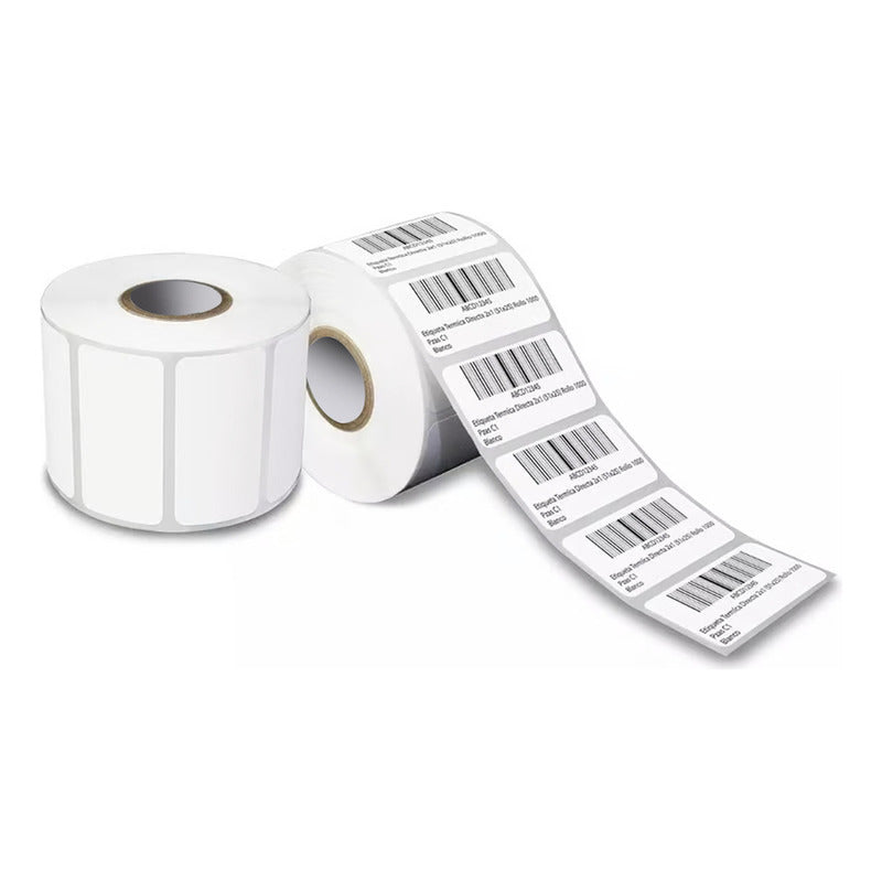 Etiquetas Adhesivas Térmicas 50x30mm Rollo 1000 Unidades