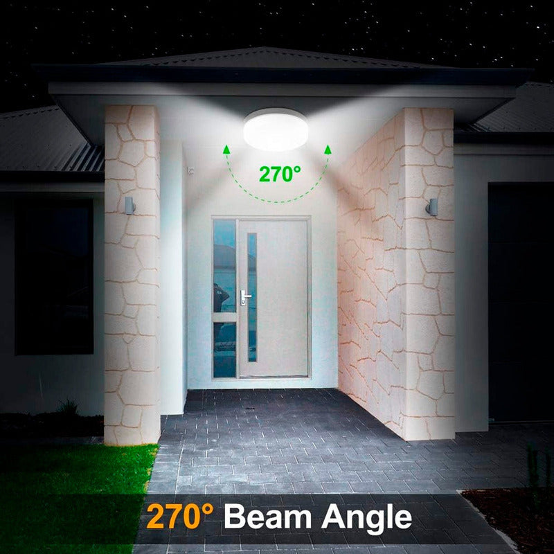 Foco Sin Bordes Led Techo Plafon Sobrepuesto 18w Luz Fria