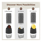 Maquina Cafe Espresso Portatil Manual 3 En 1 Capsulas