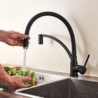 Grifo Llave Lavaplatos De Lujo Monomando Cocina Acero