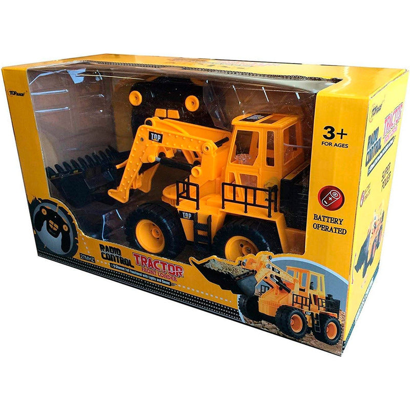 Excavadora Bulldozer A Control Sonido Humo Luz