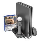 Soporte Vertical Base Para Play Station Ps4 Ventilador Slim Cargador