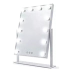 Espejo Tocador Maquillaje Hollywood De 12 Leds Usb 3 Modos