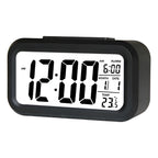 Reloj Despertador Digital Luz Lcd Temperatura Fecha 62115