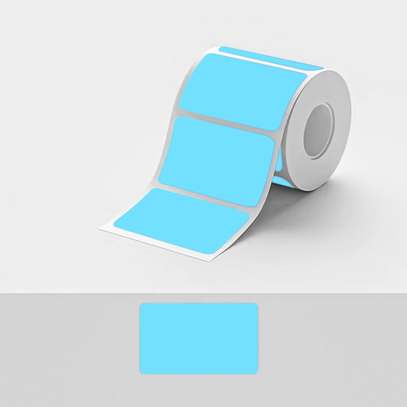 Etiquetas Adhesivas Térmicas 50x30mm Rollo 1000u Azul