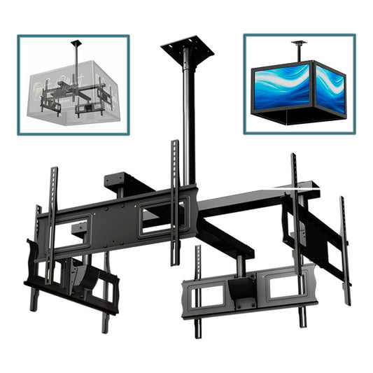 Soporte De Techo Para Tv Cuadruple 32 A 70 Pulgadas 360°
