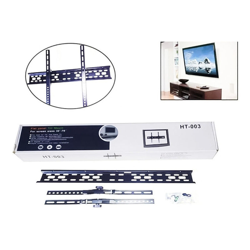 Soporte Tv Pared 32-70 Pulgadas Ht-003 Ajustable Lcd Led