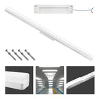 Foco Tubo Led 48w Luminaria Lineal Luz Fría 120cm