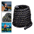 Cuerda Crossfit Battle Rope Correa 15 Metros X 38 Milimetros