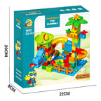 Juego Bloques Construccion Tobogan De Pelotas Didactico 102p