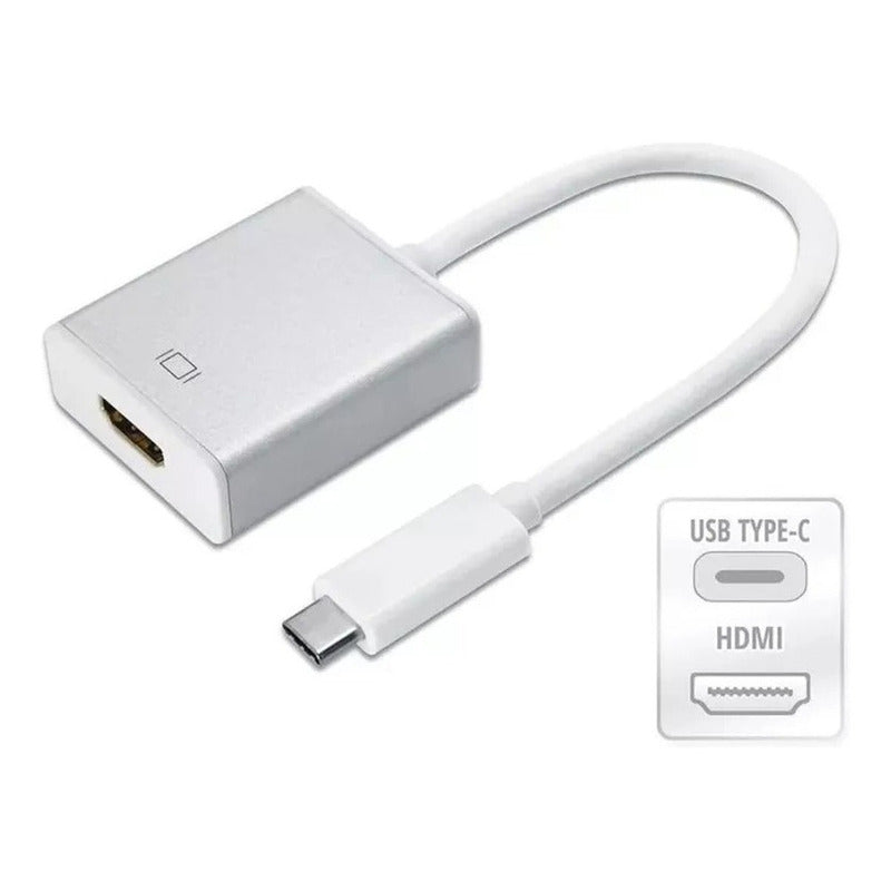 Adaptador Tipo C A Hdmi Full Hd 1080p 4K
