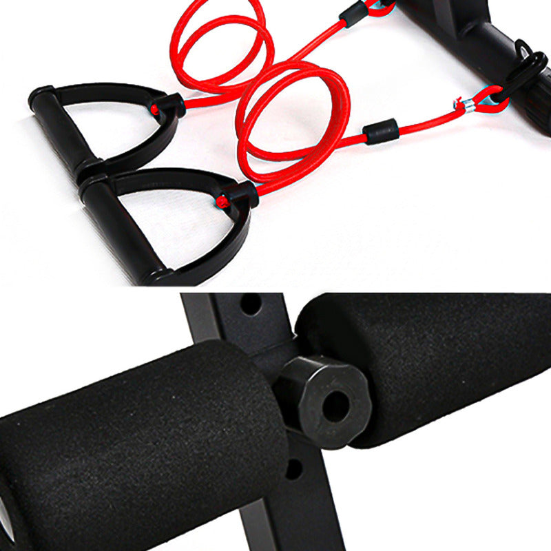 Banco De Abdominales Fitness Multifuncional Boomfit Rd-qx-07