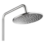 Columna De Ducha Acero Inoxidable Redondo 2 Salidas De Agua