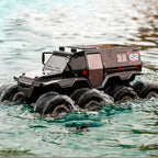 Carro Anfibio A Control Remoto Swat 8x8 2.4ghz Todo Terreno