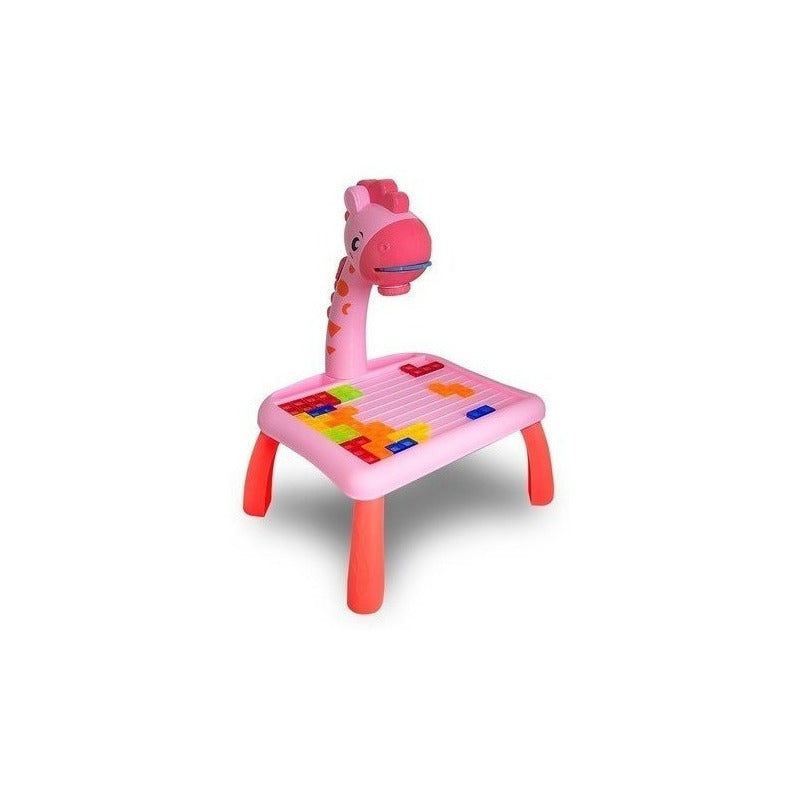 Mesa Proyector De Dibujo Didactica Juego Tetris Grande Jirafa