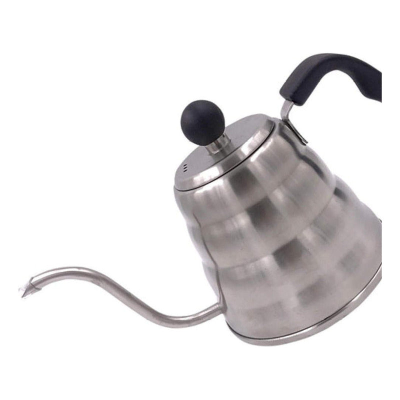 Tetera Cuello Cisne Acero Inoxidable Capacidad 1.2 Litros