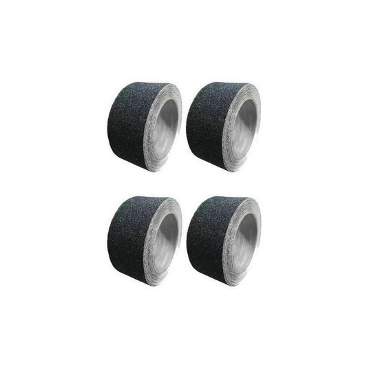 Pack 4 Cinta Antideslizante Escalera 10 Metros 50 Mm Ancho