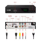 Sintonizador De Tv Digital Full Hd 1080p Isdbt