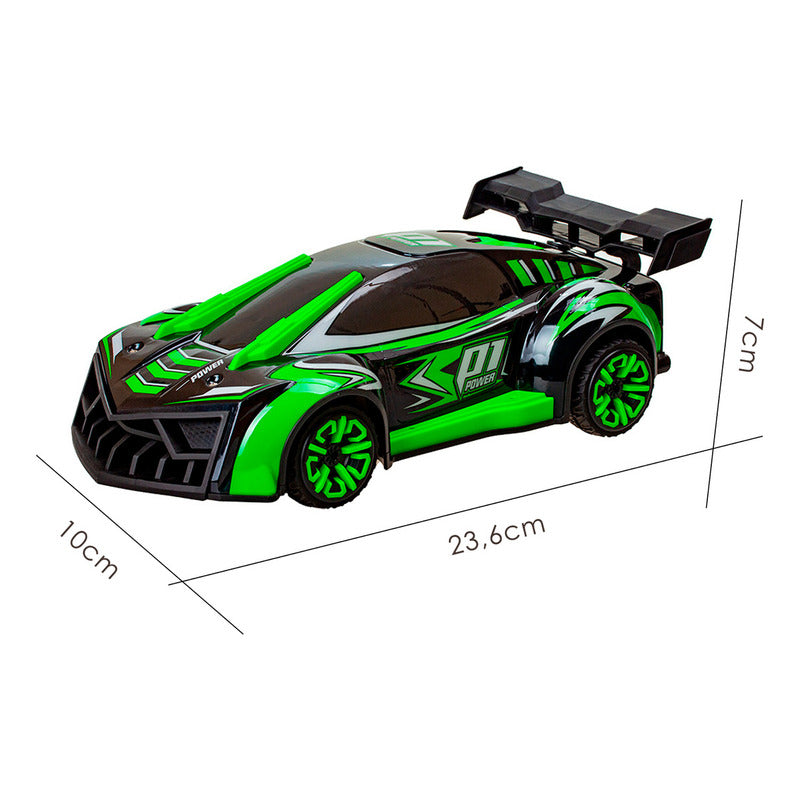 Auto Control Remoto Bugatti Humo 7 Luces Rapido 2.4ghz