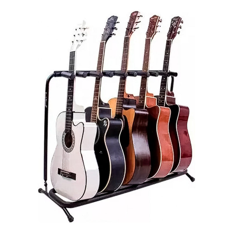 Soporte Guitarra Bajo Y Ukelele De 5 Soportes
