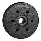 Disco Preolímpico Pesas Pvc 15kg Entrenamiento Boomfit