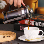 Prensa Francesa Cafetera De Lujo 800ml Acero Inoxidable