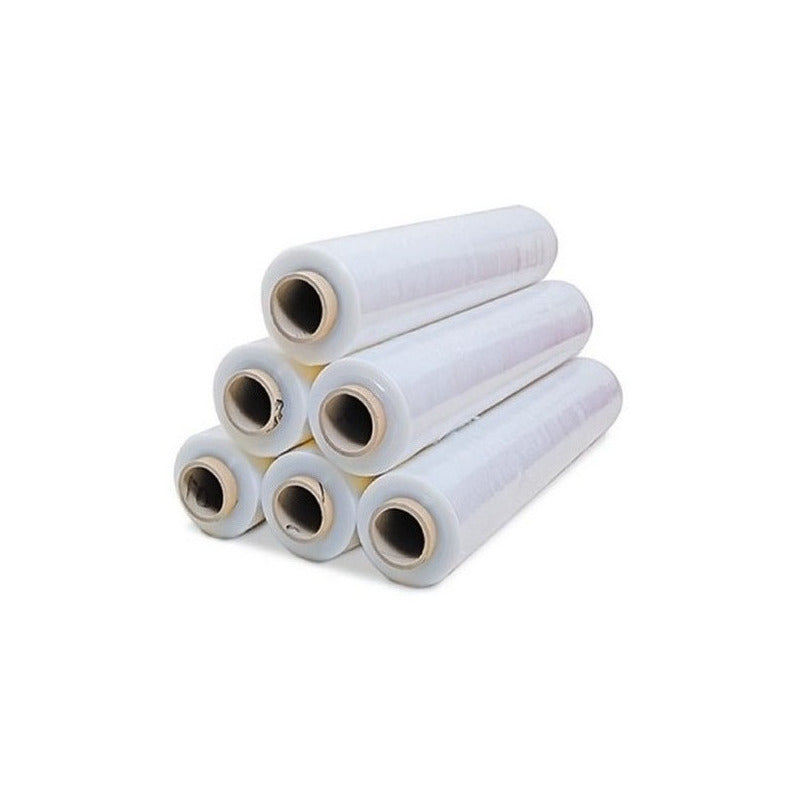 Alusa Film Transparente Pack 6 Rollo Embalaje 250m 20 Micras