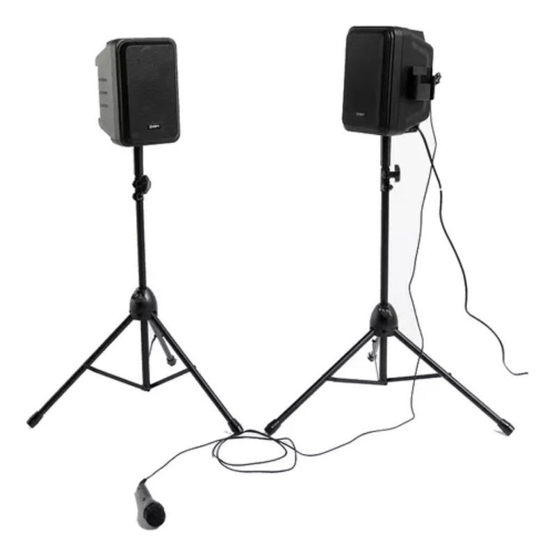 Atril Para Parlante Tripode Soporte Metalico Regulable 180cm