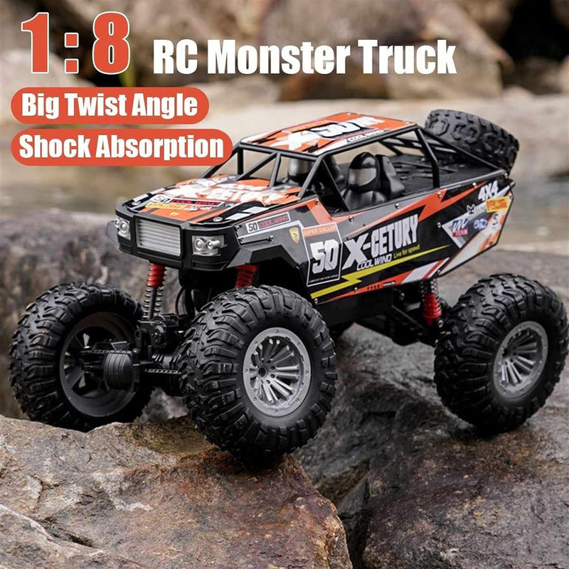 Auto A Control Remoto Todoterreno 4x4 Suspensión Velocidad 50cm