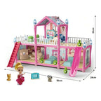 Casa De Muñecas Infantil Mascotas Muebles De 115pcs