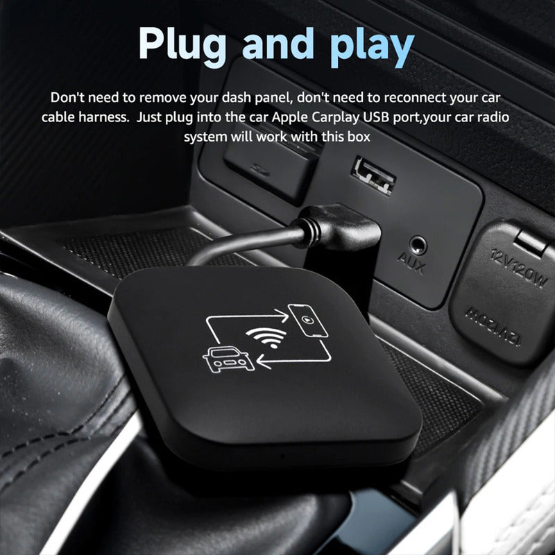 Adaptador Android Auto Inalámbrico Carp Wireless Universal