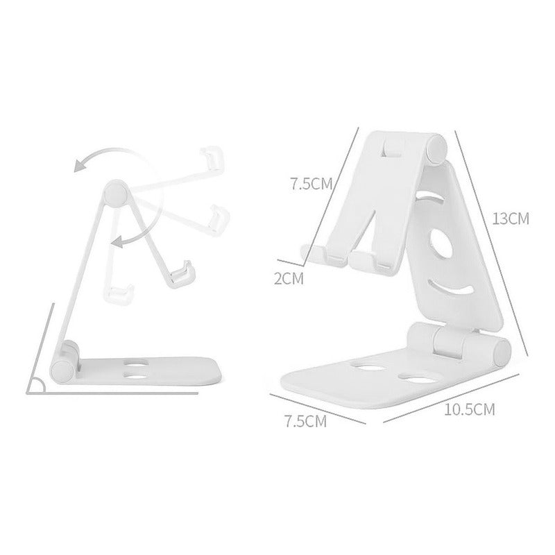 Soporte De Celular Para Mesa Plegable Plastico Alta Calidad