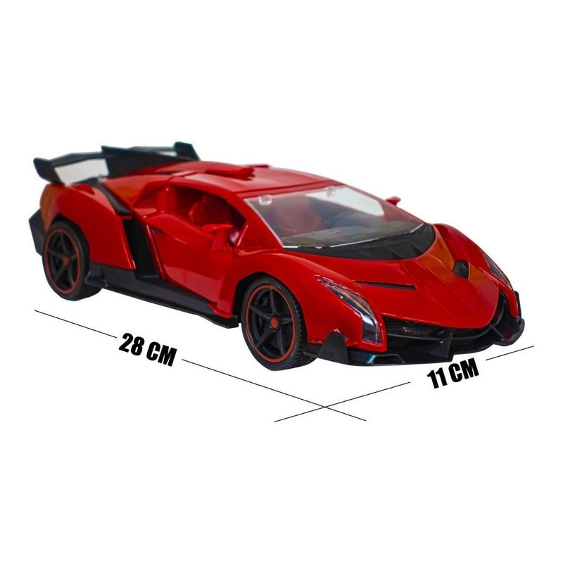 Auto Control Remoto Lamborghini Techo Convertible Recargable