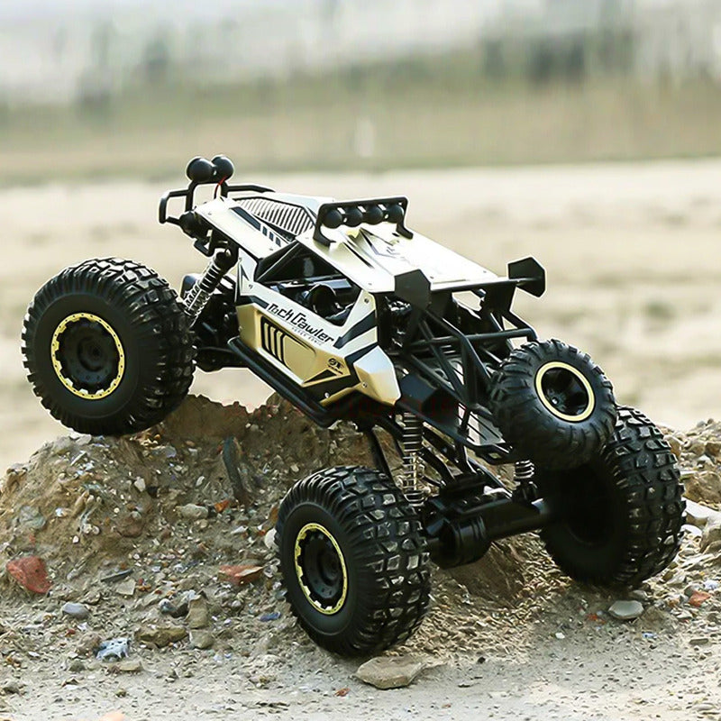 Camioneta Todoterreno Tracción 4x4 Control Remoto Metal 1:8
