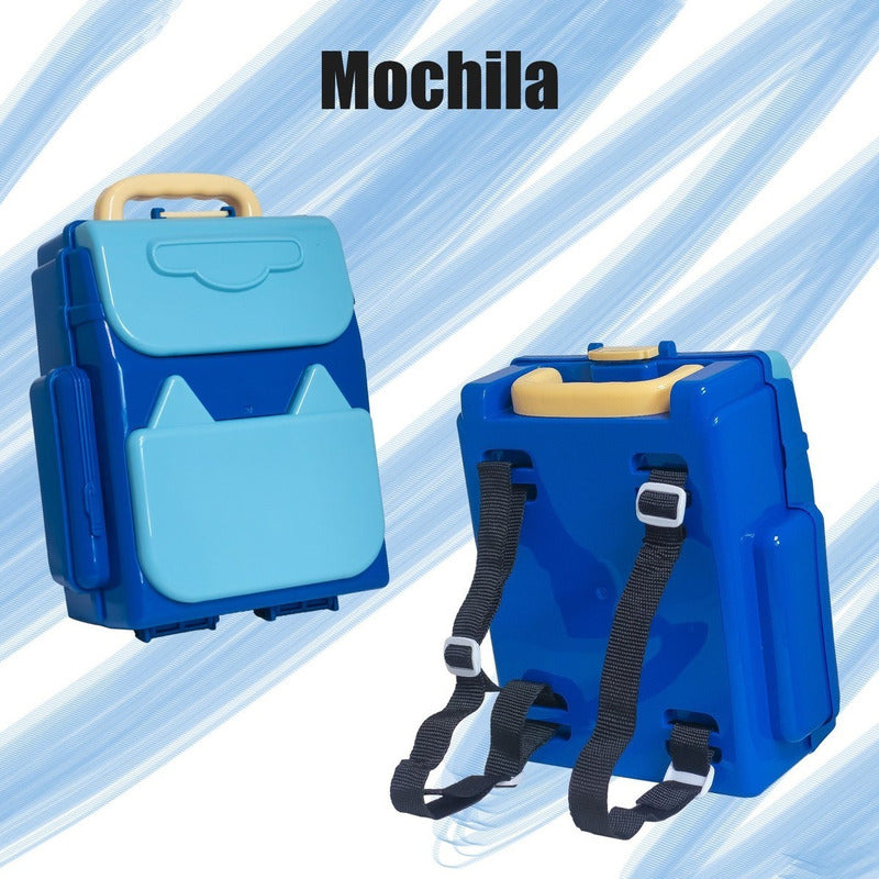 Mochila De Actividades De Juguete Set Minimarket 1 De 4 Niño