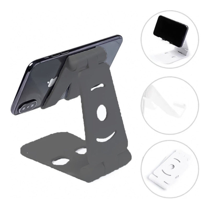 Soporte De Celular Para Mesa Plegable Plastico Alta Calidad