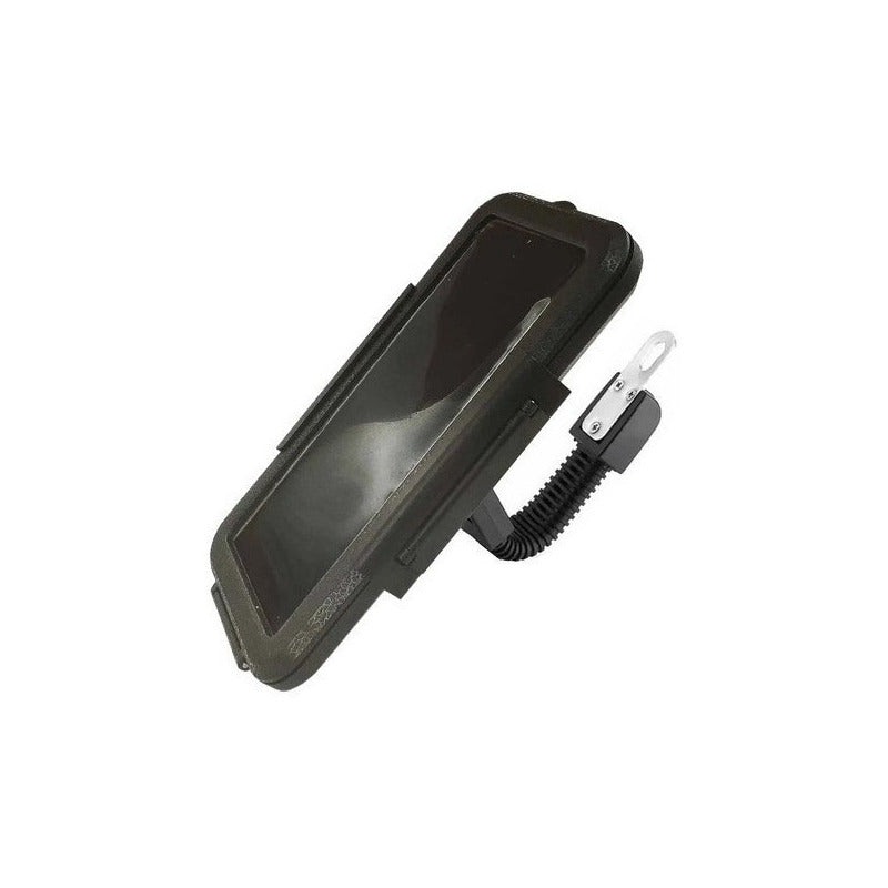 Soporte Celular Moto Espejo Estuche Ajustable Impermeable