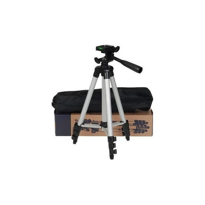 Tripode Camara Fotografica Y Celular De Aluminio 1.02m