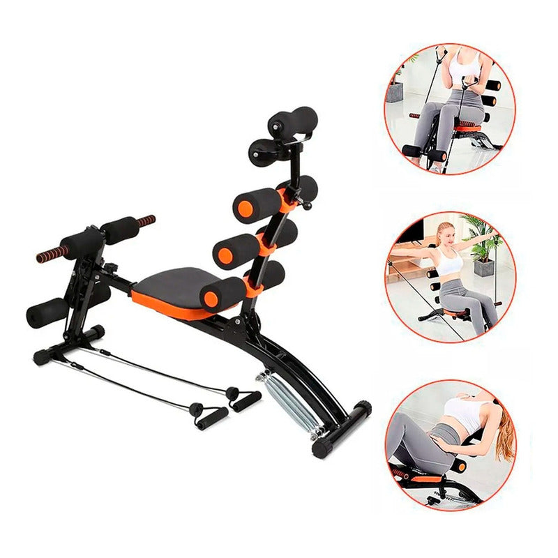 Banco Fitness Abdominales Multifuncional Ejercicios Six Pack