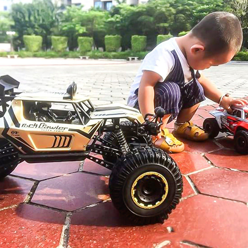 Camioneta Todoterreno Tracción 4x4 Control Remoto Metal 1:8