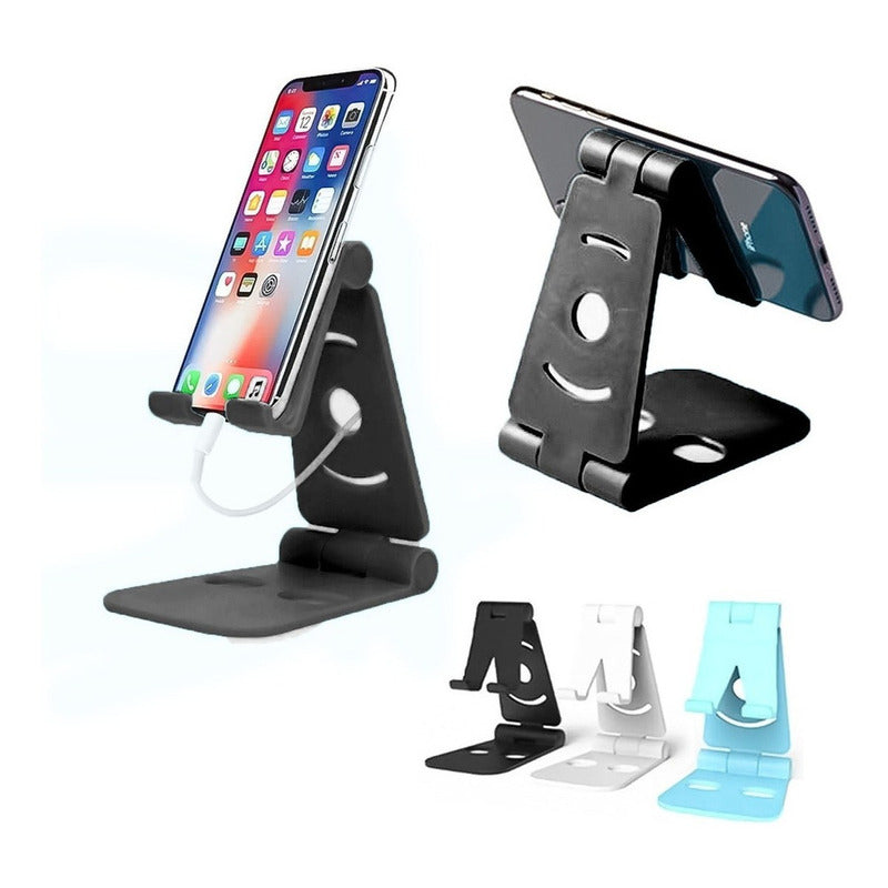Soporte De Celular Para Mesa Plegable Plastico Alta Calidad