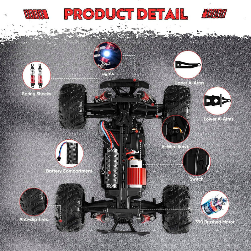 Auto A Control Remoto Off Road Buggy Crawler 2.4ghz