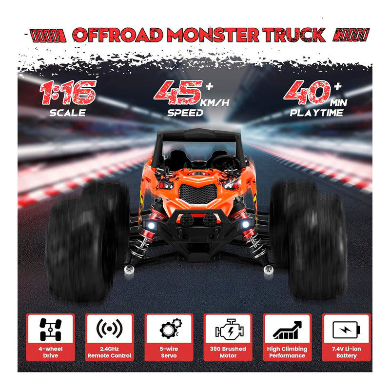 Auto A Control Remoto Off Road Buggy Crawler 2.4ghz
