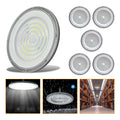 5 Foco Plafon 400w Ip65 Industrial Techo Campana Luz Fría