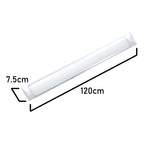 Tubo Led Canaleta 120cm Canoa Plana 36w Luz Fria