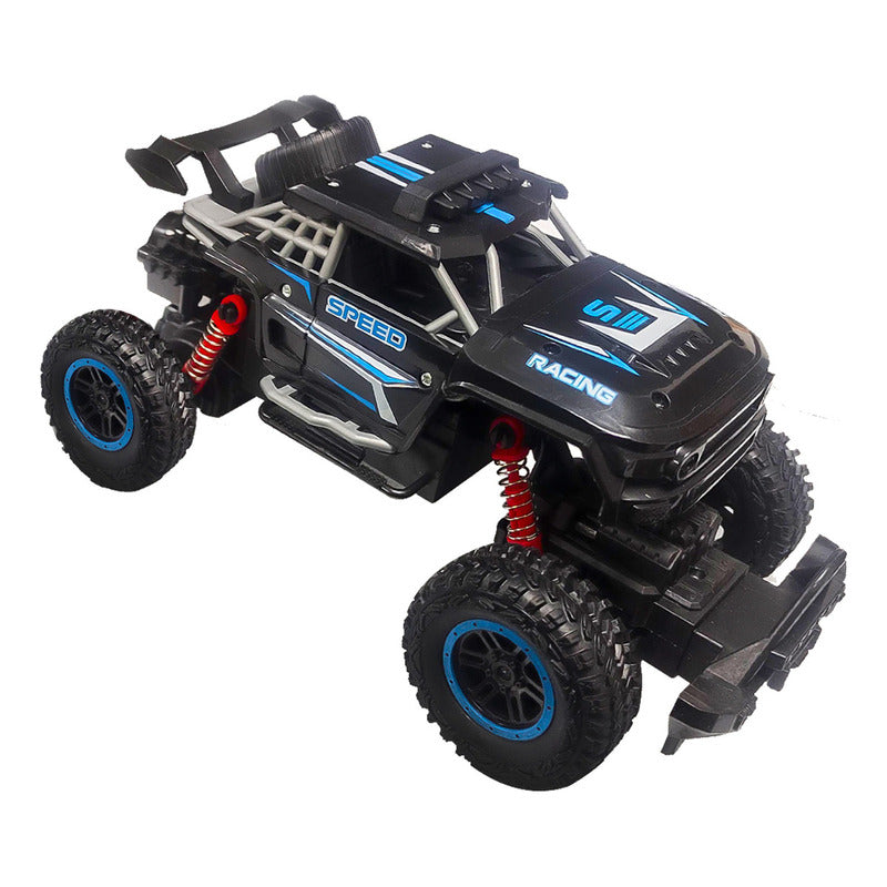 Auto A Control Remoto Off Road Conqueror Con Efecto Humo