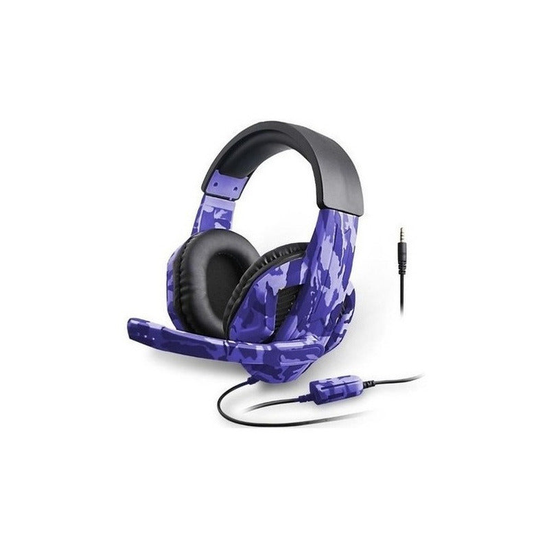 Audifonos Gamer Pc Cableado Aux 3.5mm Volumen Ajustable