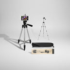 Tripode Camara Fotografica Y Celular De Aluminio 1.02m