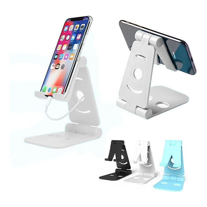 Soporte De Celular Para Mesa Plegable Plastico Alta Calidad